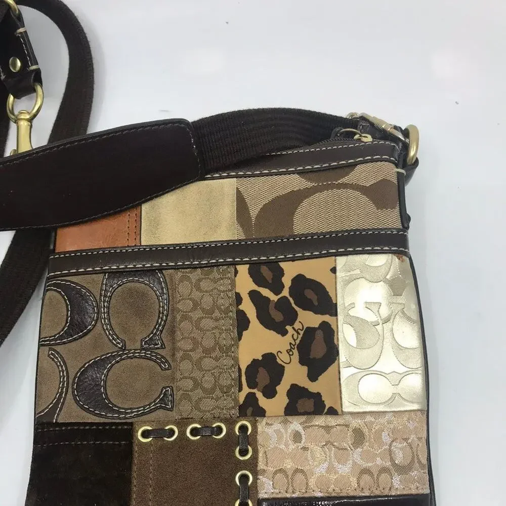 COACH Customized Multicolor Fabric Crossbody Bag - Picture 4 of 8